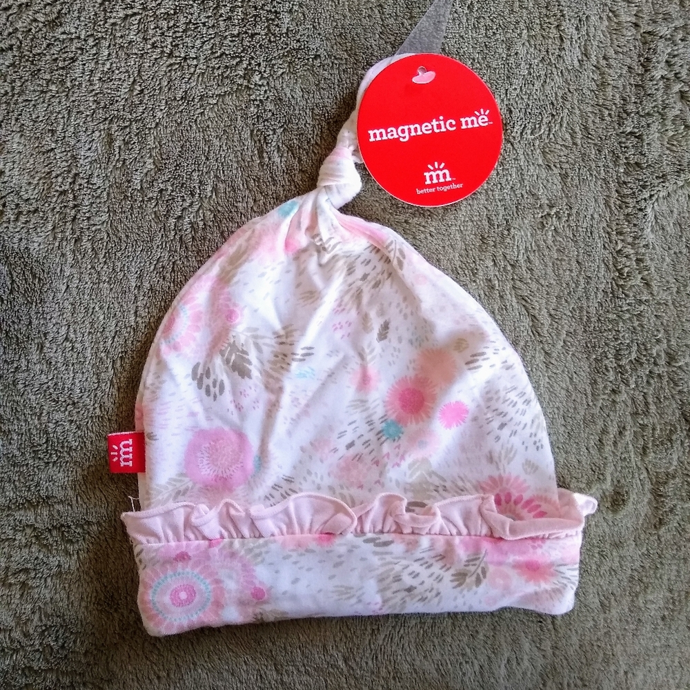 NWT MagneticMe Funbloom Baby Girl Hat